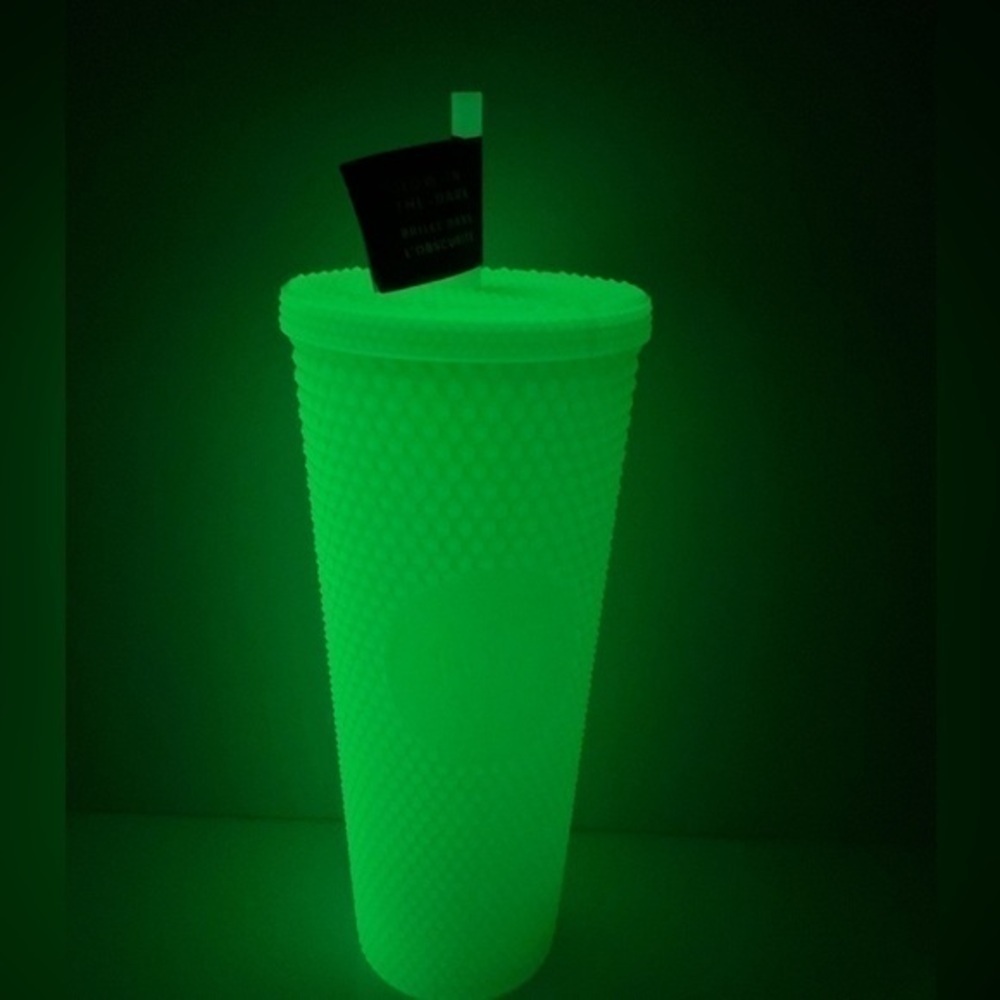 Starbucks glow in the dark studded tumbler